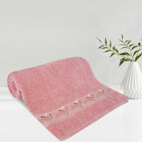 Buy Pink Blush Bath Towel at Vaaree online | Beautiful Bath Towels to choose from