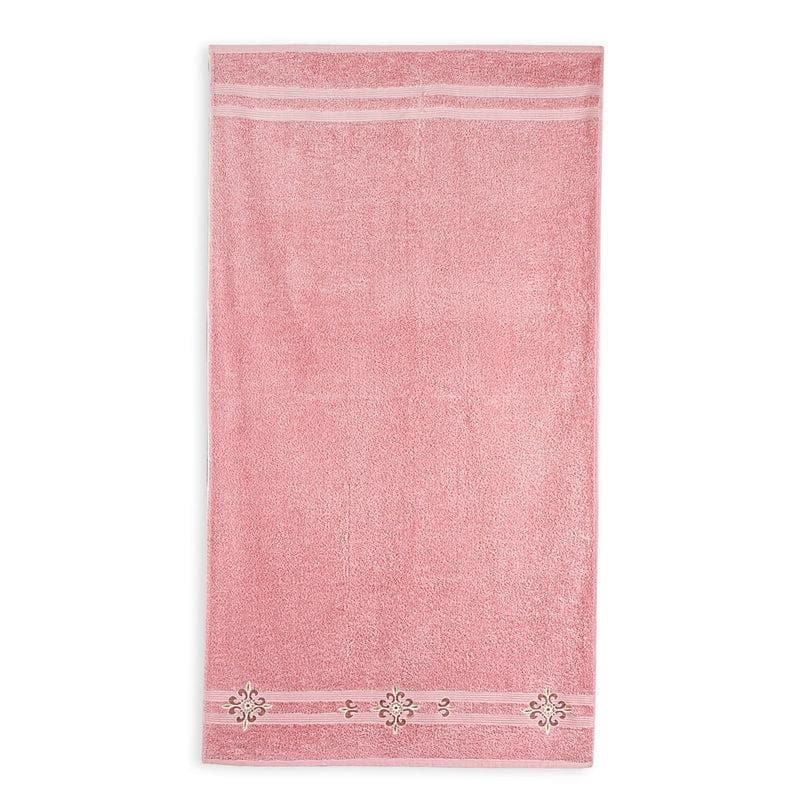 Buy Pink Cuddles Towel- Set Of Eight at Vaaree online | Beautiful Towel Sets to choose from