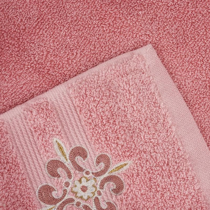 Buy Pink Cuddles Towel- Set Of Eight at Vaaree online