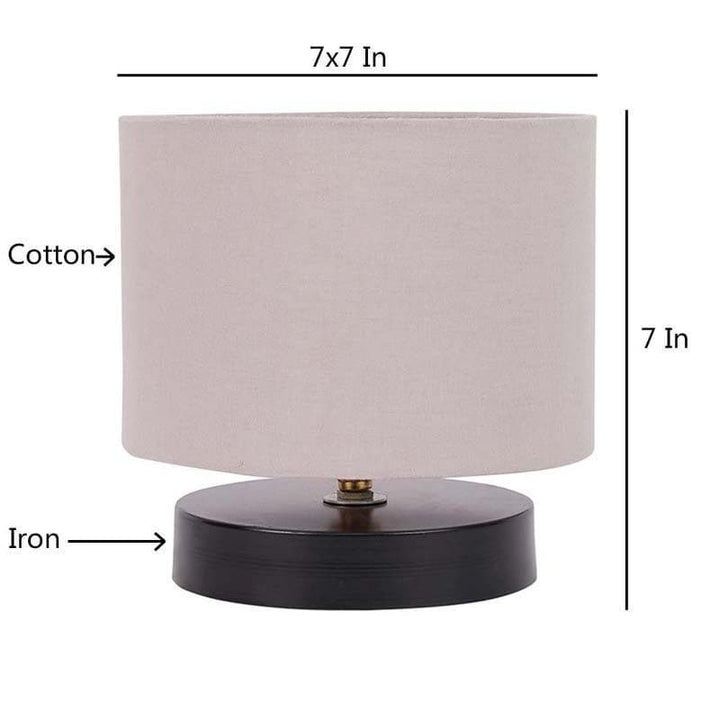Buy Dum Dum Table Lamp - Grey at Vaaree online | Beautiful Table Lamp to choose from