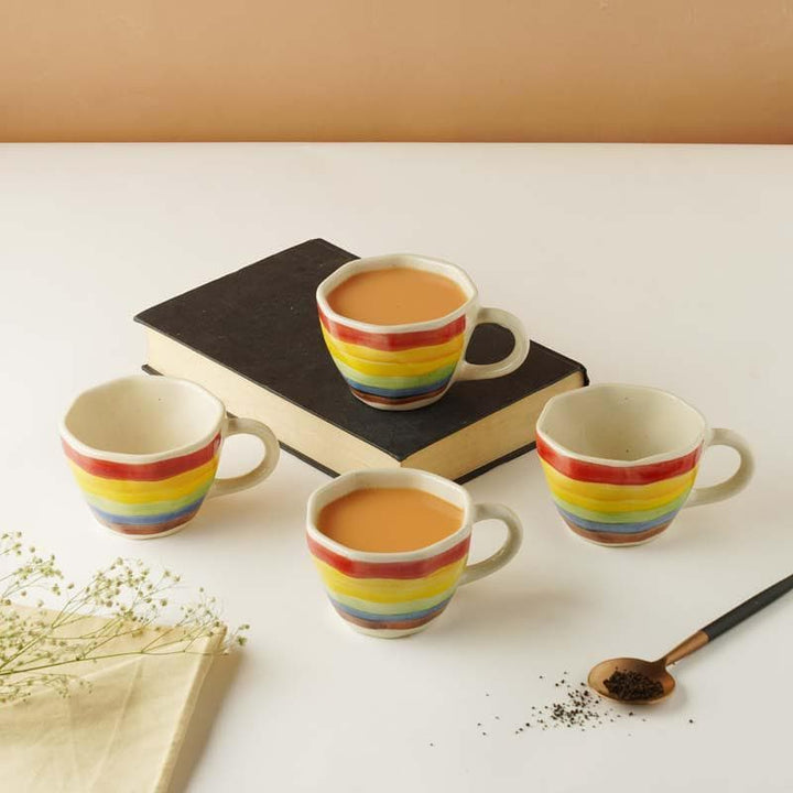 Buy Rainbow Cup- Set Of Four at Vaaree online | Beautiful Cup to choose from