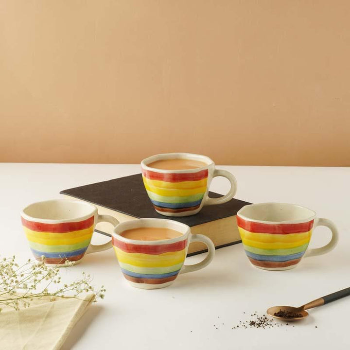 Buy Rainbow Cup- Set Of Four at Vaaree online | Beautiful Cup to choose from
