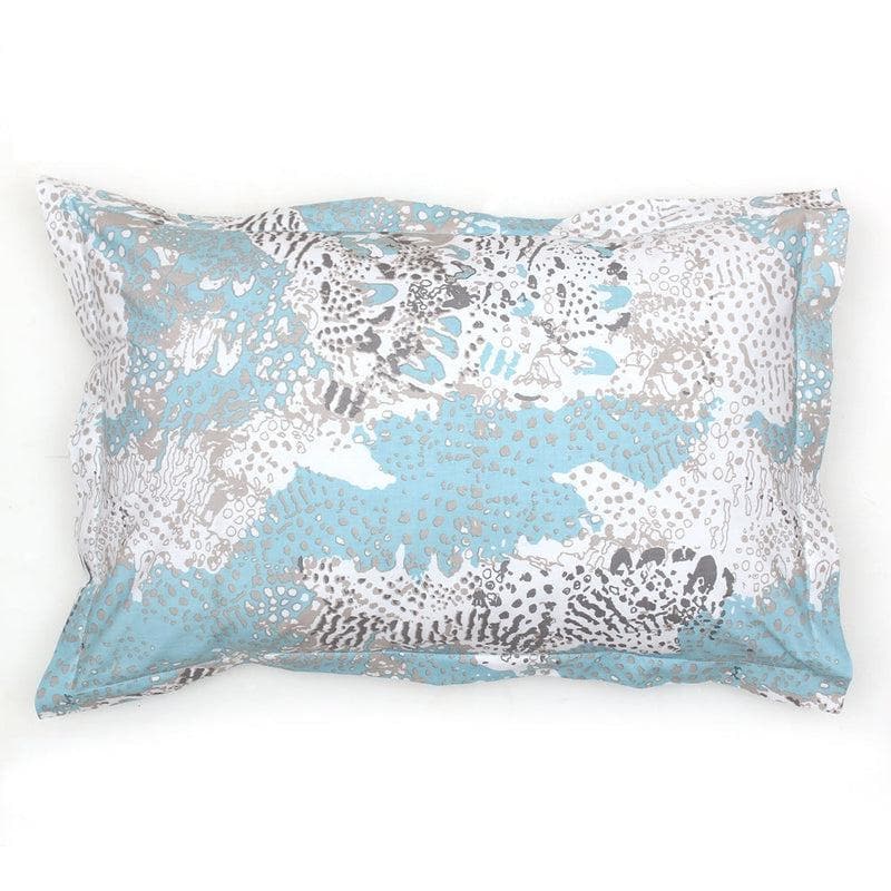 Buy Blue Abstract Splatter Pillow Cover- Set Of Two at Vaaree online | Beautiful Pillow Covers to choose from