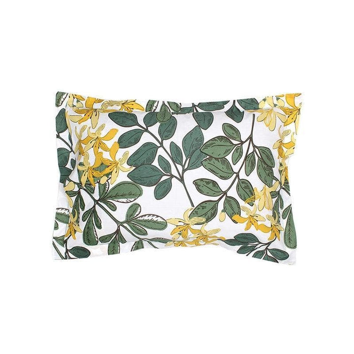 Buy Green Phool Bahaara Pillow Cover at Vaaree online | Beautiful Pillow Covers to choose from