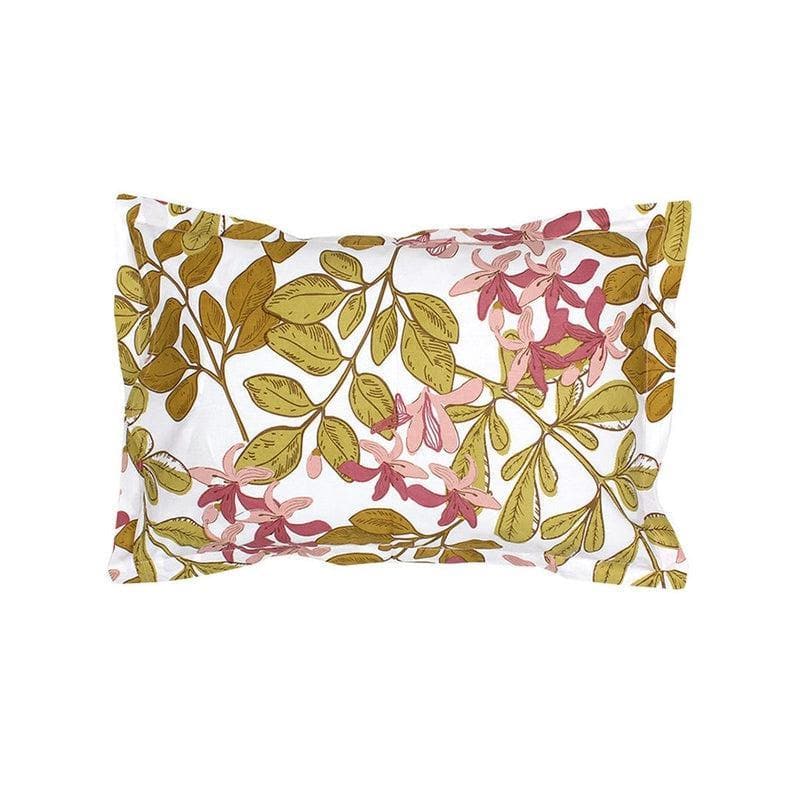 Buy Pink Phool Bahaara Pillow Cover- Set Of Two at Vaaree online | Beautiful Pillow Covers to choose from