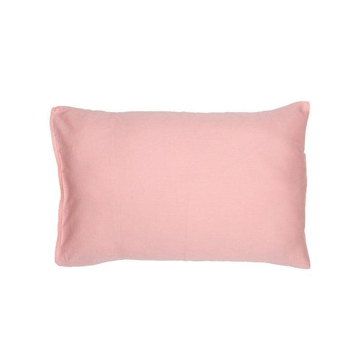 Buy Solid Pink Spice Pillow Cover- Set Of Two at Vaaree online | Beautiful Pillow Covers to choose from