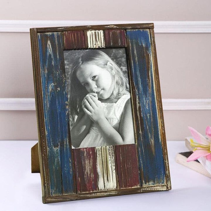 Buy Blue-Ti-Ful Wooden Frame at Vaaree online | Beautiful Photo Frames to choose from