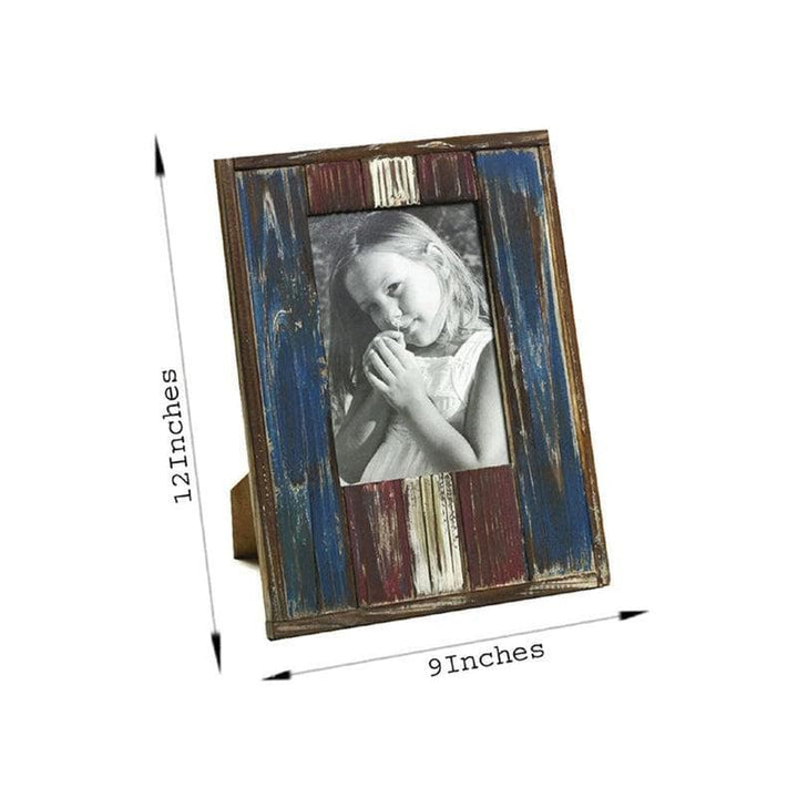 Buy Blue-Ti-Ful Wooden Frame at Vaaree online | Beautiful Photo Frames to choose from
