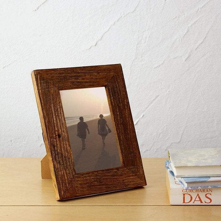 Buy Grained Wooden Photoframe at Vaaree online | Beautiful Photo Frames to choose from
