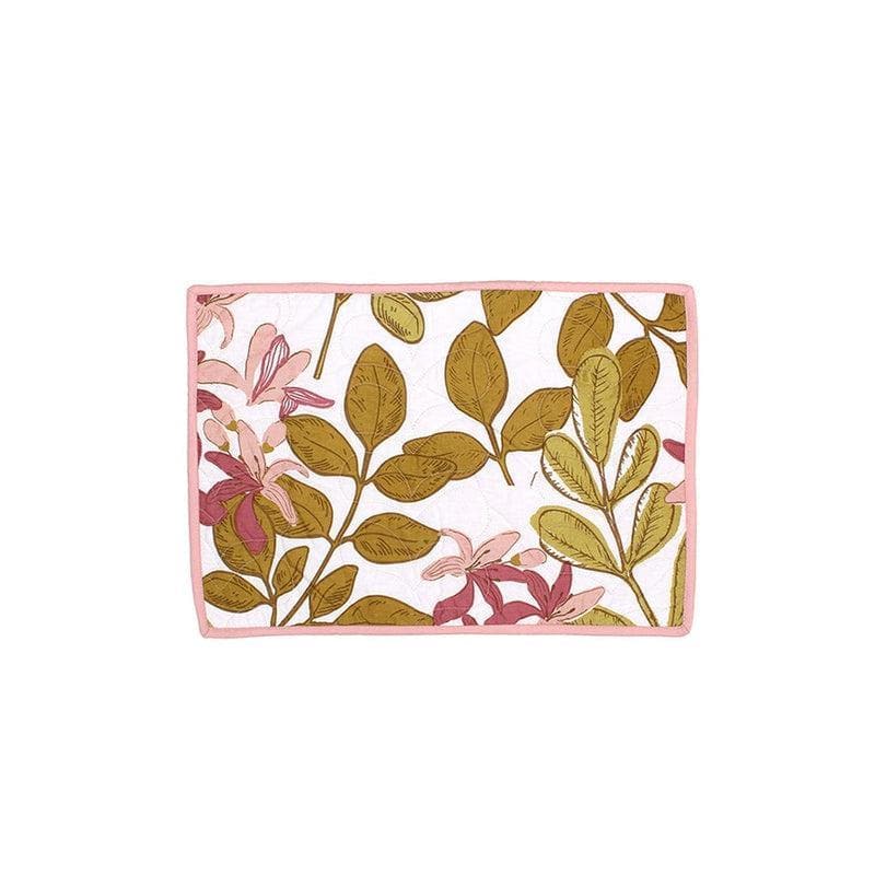 Buy Pink Fall Favourites Placemat at Vaaree online | Beautiful Table Mat to choose from