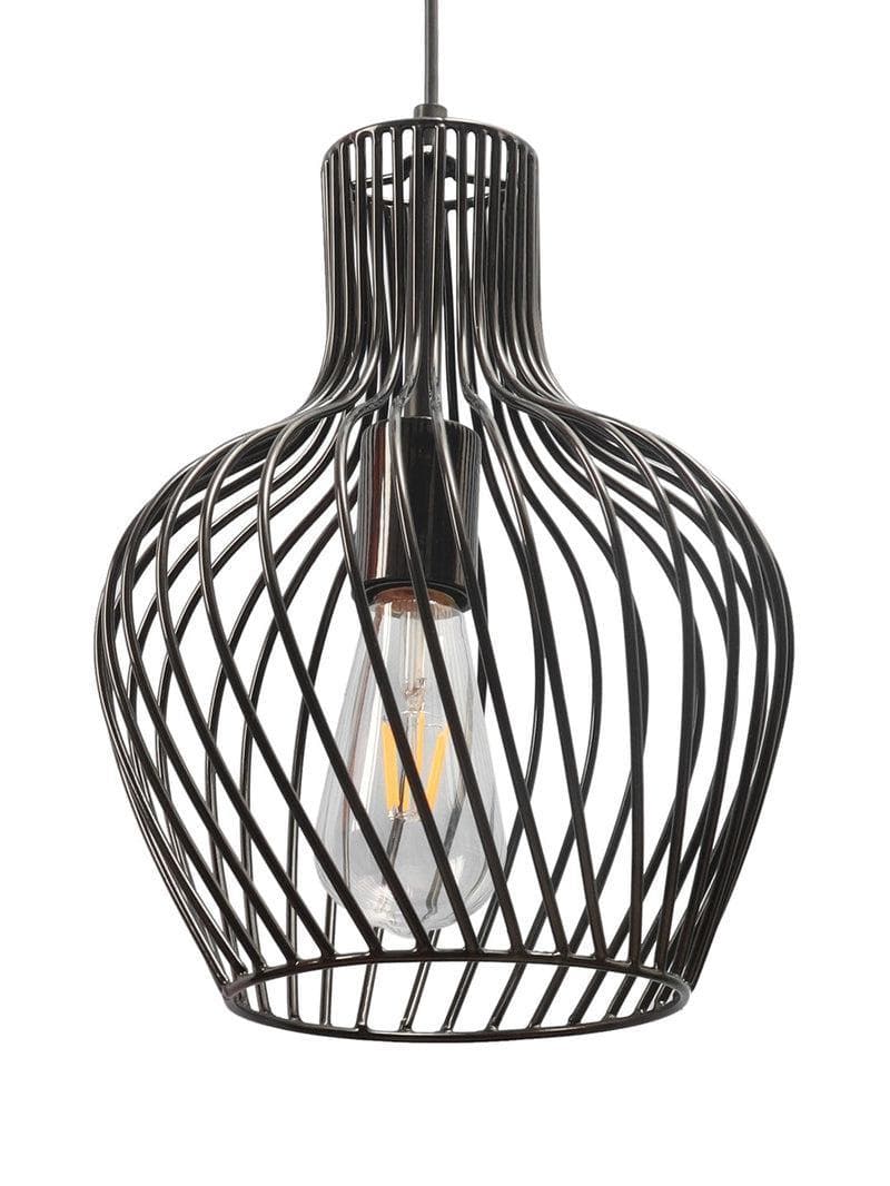 Buy Bottle Shaped Pendant Lamp in Black at Vaaree online | Beautiful Ceiling Lamp to choose from