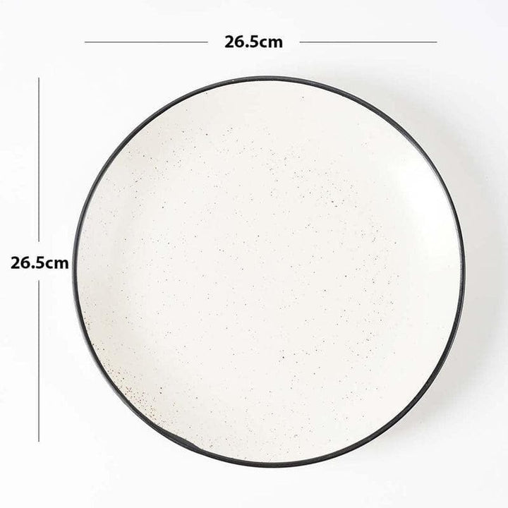 Buy Fluted White Plate at Vaaree online | Beautiful Dinner Plate to choose from