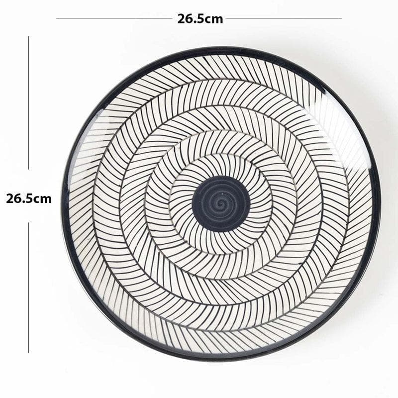 Buy Spiraled Plate at Vaaree online | Beautiful Dinner Plate to choose from
