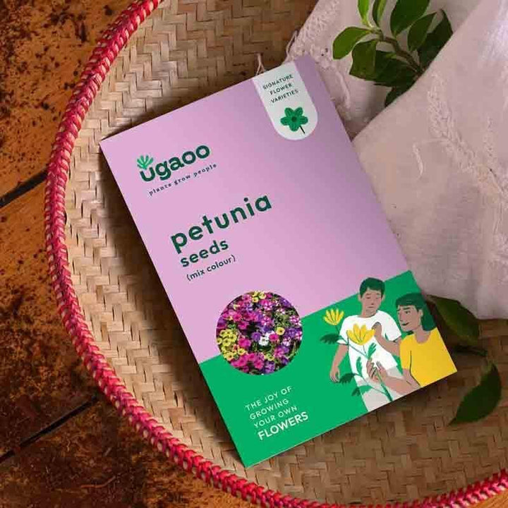 Buy Ugaoo Petunia Mix Seeds at Vaaree online | Beautiful Seeds to choose from