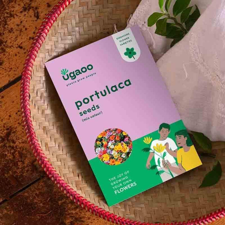 Buy Ugaoo Portulaca Mix Seeds at Vaaree online | Beautiful Seeds to choose from