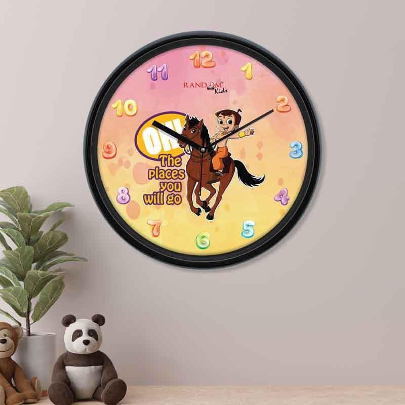 Buy Riding Chhota Bheem Wall Clock at Vaaree online | Beautiful Wall Clock to choose from