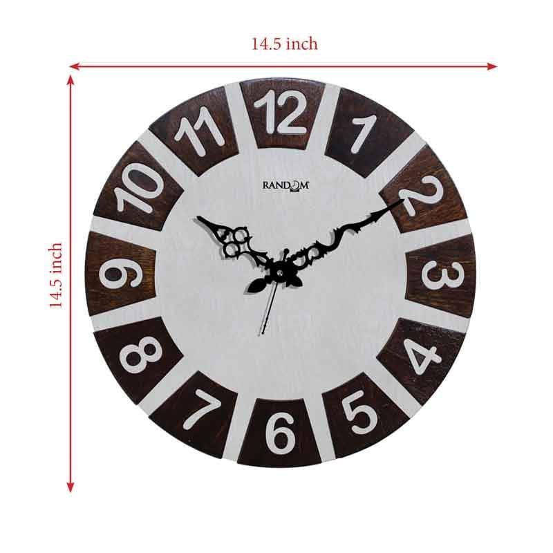 Buy Officioco Wall Clock - Brown at Vaaree online | Beautiful Wall Clock to choose from