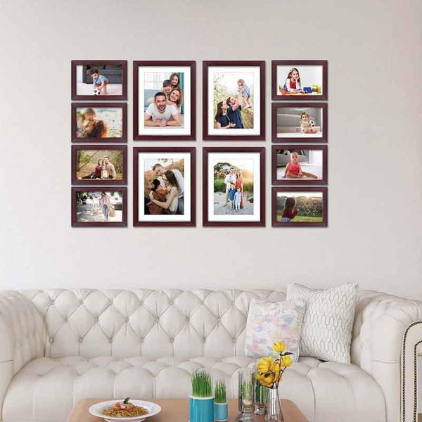 Buy Memories By the Lane Photo Frames - Set Of Twelve at Vaaree online | Beautiful Photo Frames to choose from