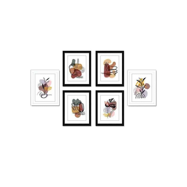 Buy Fun Times Photo Frames - Set Of Six at Vaaree online | Beautiful Photo Frames to choose from