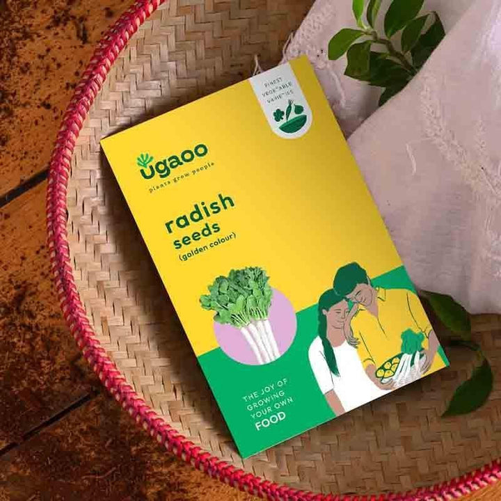 Buy Ugaoo Radish Golden Seeds (Pusa Chatki) at Vaaree online | Beautiful Seeds to choose from
