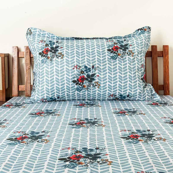 Buy Phool Bane Printed Bedsheet at Vaaree online | Beautiful Bedsheets to choose from