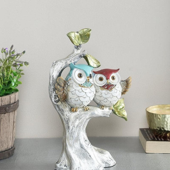 Buy Two Little Owls Showpiece at Vaaree online | Beautiful Showpieces to choose from