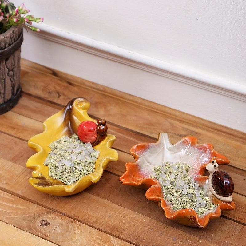 Buy Snail On Shell Tray - Set Of Two at Vaaree online | Beautiful Tray to choose from