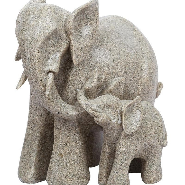 Buy Mama & Baby Elephant Figurine at Vaaree online | Beautiful Showpieces to choose from