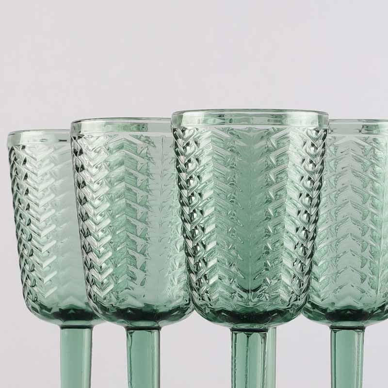 Buy Glacier Goblet - Set Of Six at Vaaree online | Beautiful Wine & Champagne Glass to choose from
