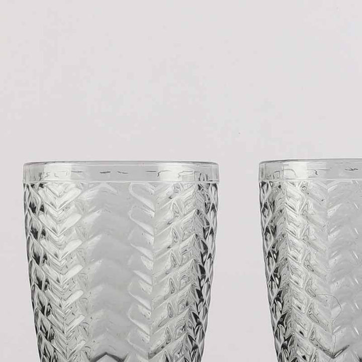 Buy Chevs Glass - Set Of Six at Vaaree online | Beautiful Drinking Glass to choose from