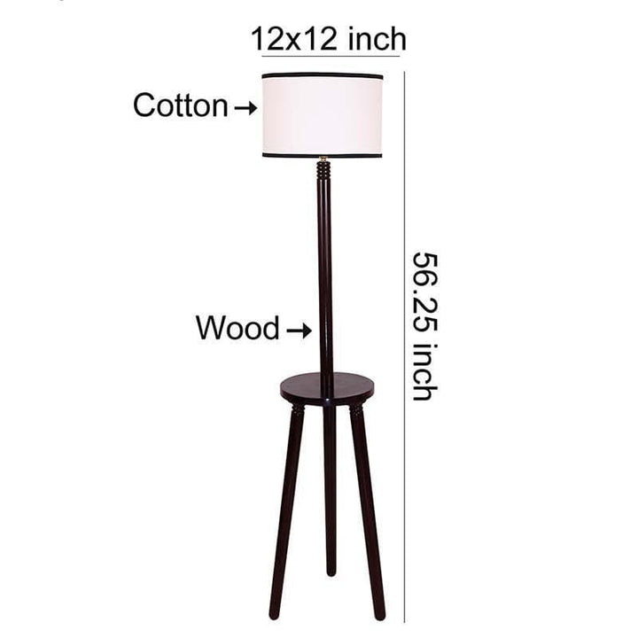 Buy Lightastic Floor Lamp Table - White at Vaaree online | Beautiful Table Lamp to choose from