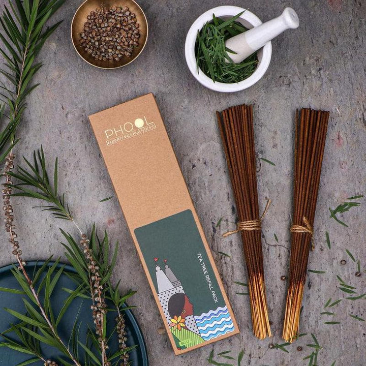 Buy Phool Natural Incense Sticks Refill pack - Tea Tree at Vaaree online | Beautiful Incense Sticks & Cones to choose from