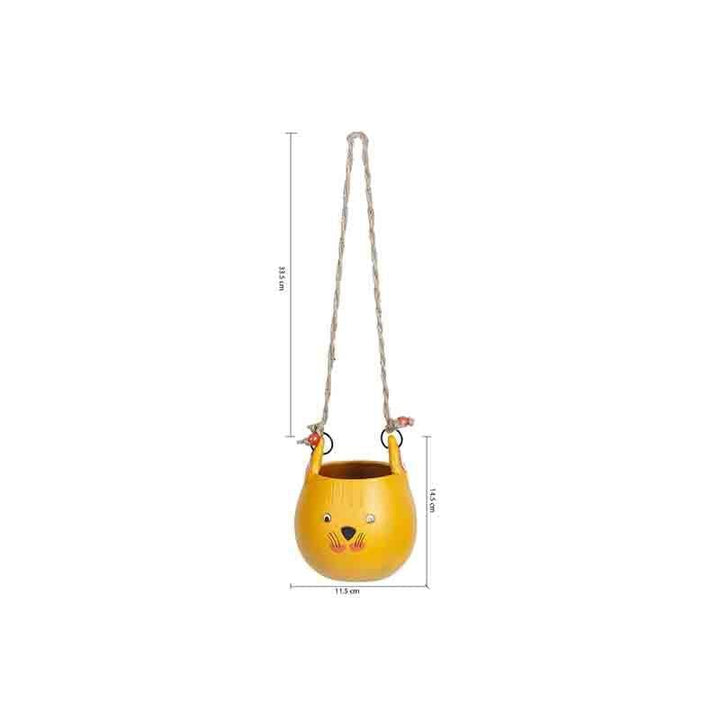 Buy Meow Meow Hanging Planter at Vaaree online | Beautiful Pots & Planters to choose from