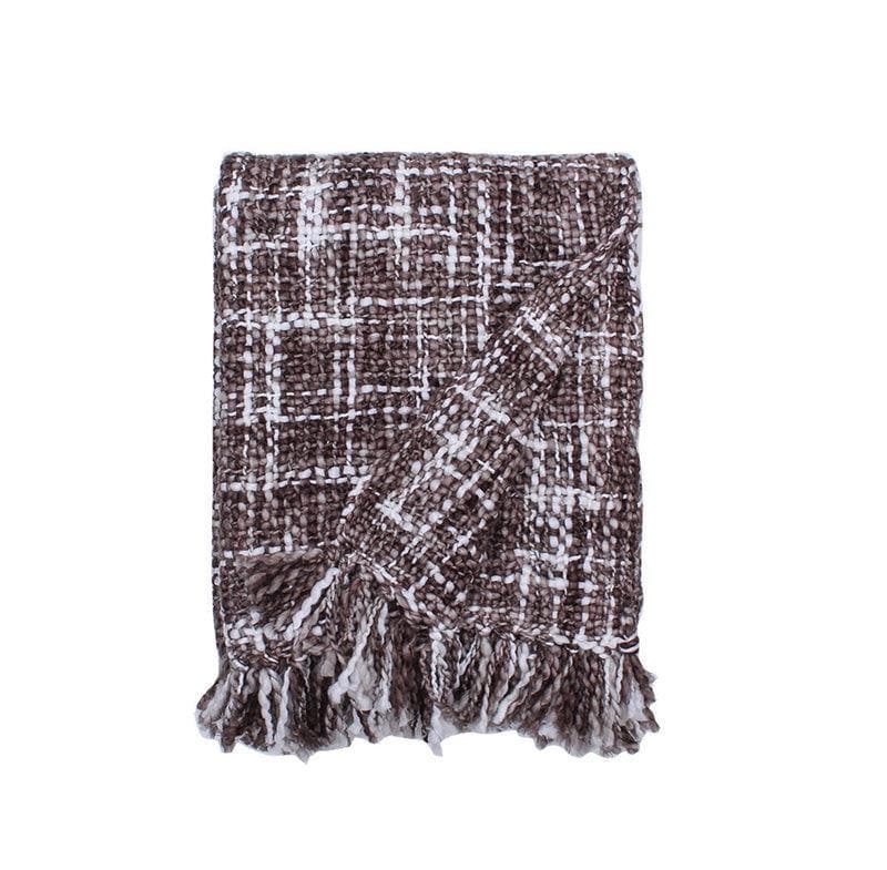 Buy Hot Chocolate Throw at Vaaree online | Beautiful Throws to choose from