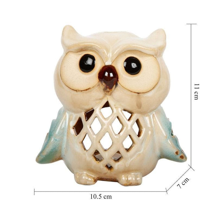 Buy Coupling Owl Tealight Holder Set at Vaaree online | Beautiful Showpiece to choose from