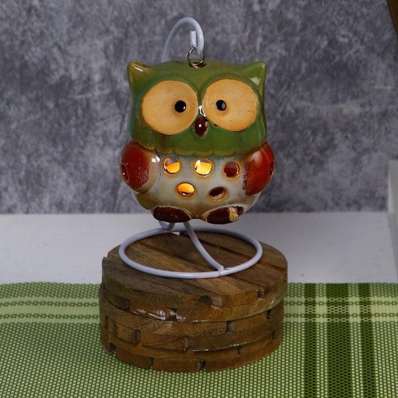 Buy Hanging Owl Tealight Holder at Vaaree online | Beautiful Showpiece to choose from