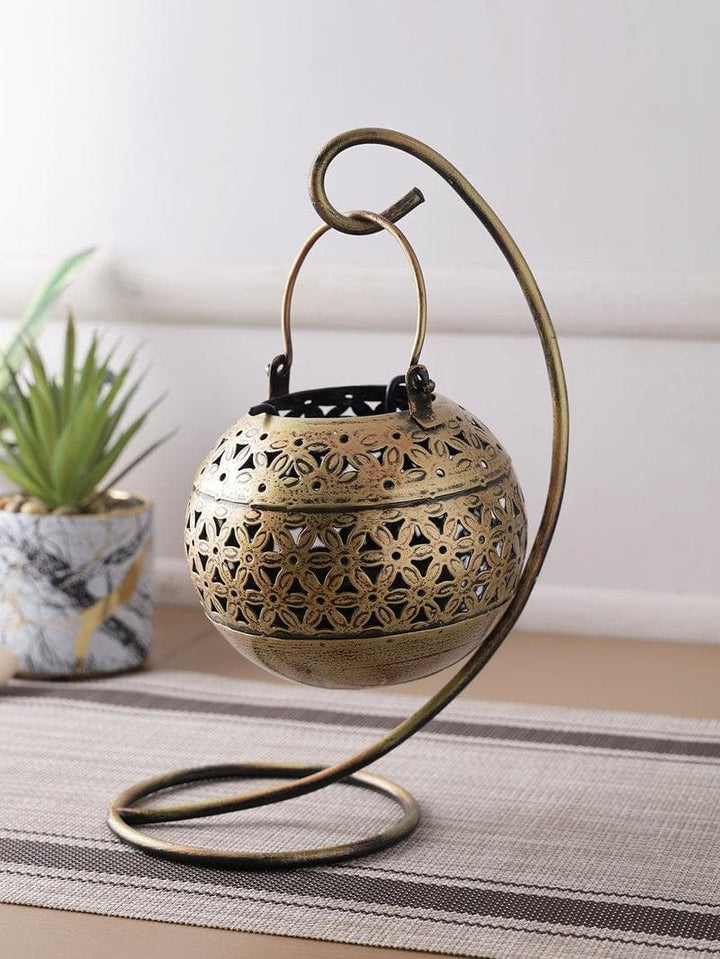 Buy Hanging Globe Candle Holder at Vaaree online | Beautiful Showpiece to choose from