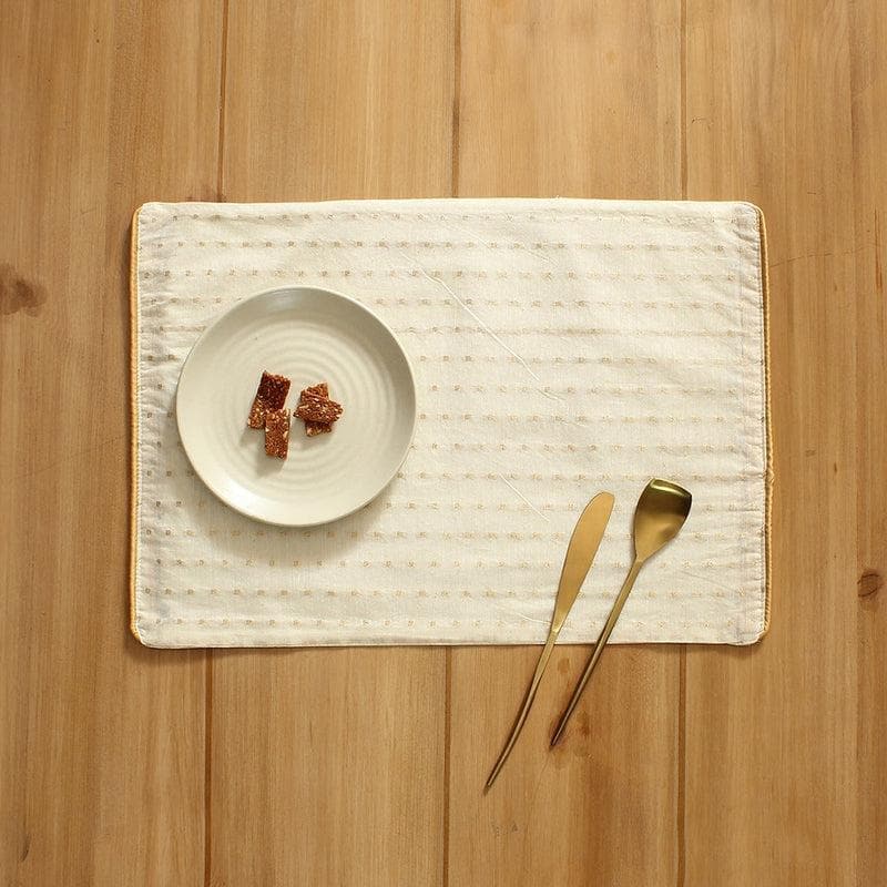 Buy Incandescent White Place Mat at Vaaree online | Beautiful Table Mat to choose from