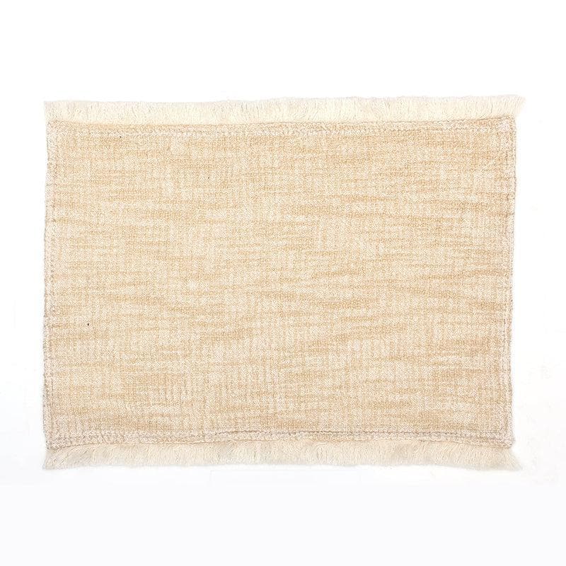 Buy Beige Frostbite Placemat at Vaaree online | Beautiful Table Mat to choose from