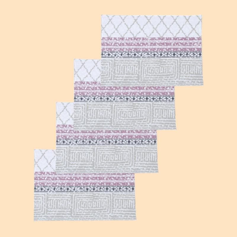 Buy Azure Saga Placemat - Purple - Set Of Four at Vaaree online | Beautiful Table Mat to choose from