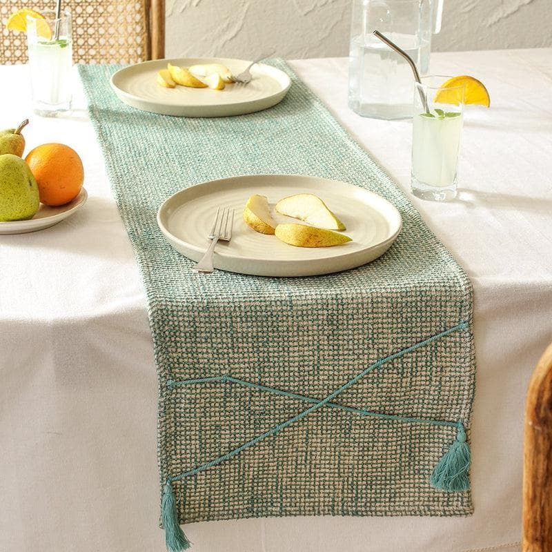 Buy Magic in Green Table Runner at Vaaree online | Beautiful Table Runner to choose from