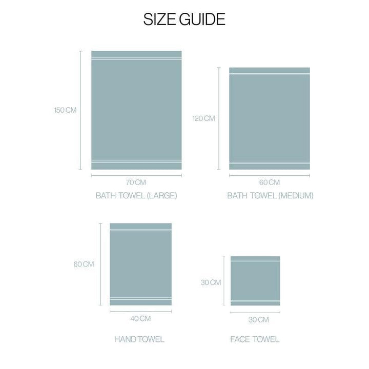 Buy Grey Goose Towel- Set Of Eight at Vaaree online | Beautiful Towel Sets to choose from