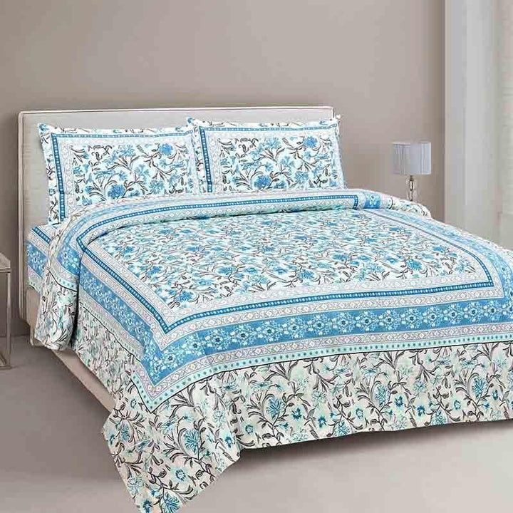 Buy Motif Mania Jaipuri Bedsheet at Vaaree online | Beautiful Bedsheets to choose from