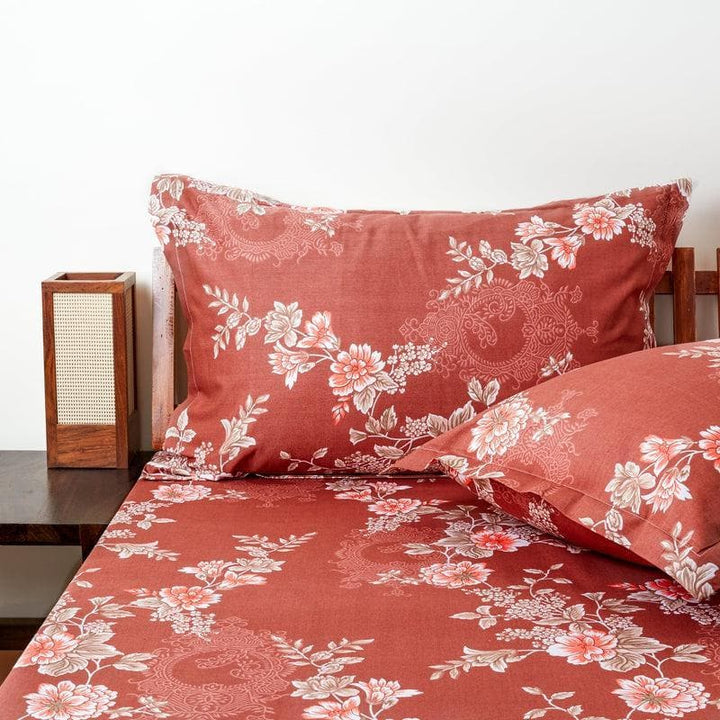 Buy Terracotta Magic Bedsheet at Vaaree online | Beautiful Bedsheets to choose from