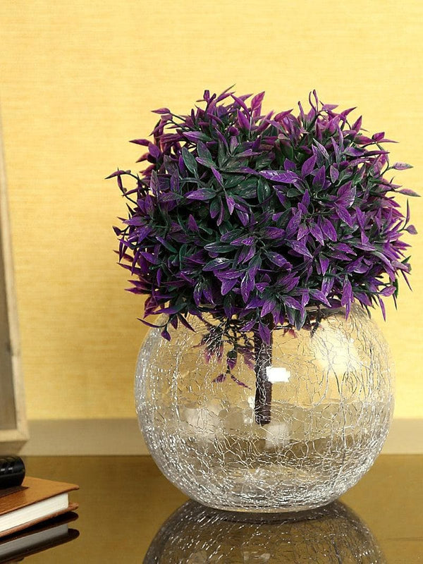 Buy Textured Glass Vase at Vaaree online | Beautiful Vase to choose from