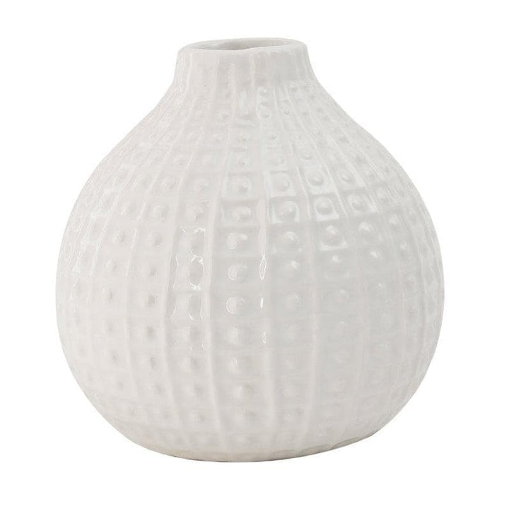 Buy Dotted Vase- White at Vaaree online
