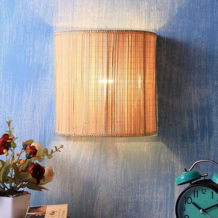Buy Cylindrical Floating Wall Lamp - Beige at Vaaree online | Beautiful Wall Lamp to choose from