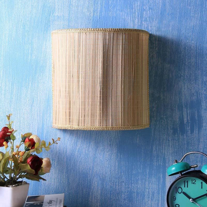 Buy Cylindrical Floating Wall Lamp - Beige at Vaaree online | Beautiful Wall Lamp to choose from
