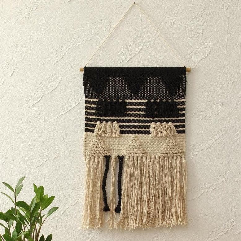 Buy Black & White Spectrum Wall Hanging at Vaaree online | Beautiful Wall Tapestry to choose from