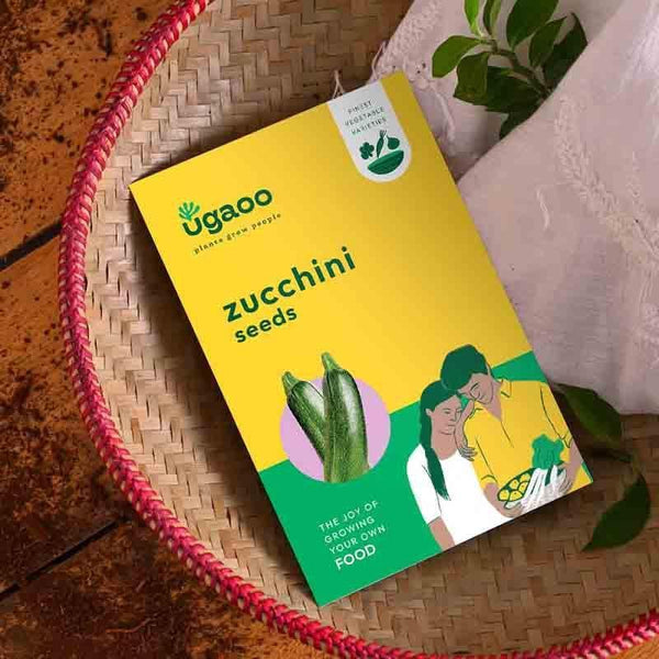 Buy Ugaoo Zucchini Seeds (Squash) at Vaaree online | Beautiful Seeds to choose from